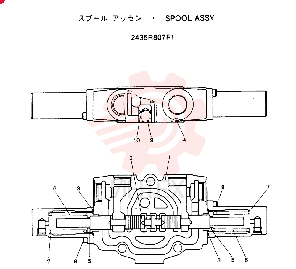 SPOOL 2436R807F1