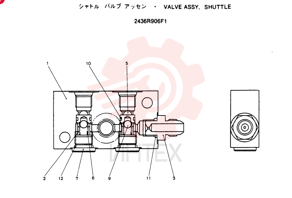 VALVE 2436R906F1