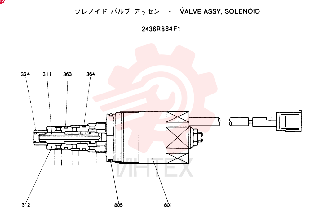 VALVE 2436R884F1