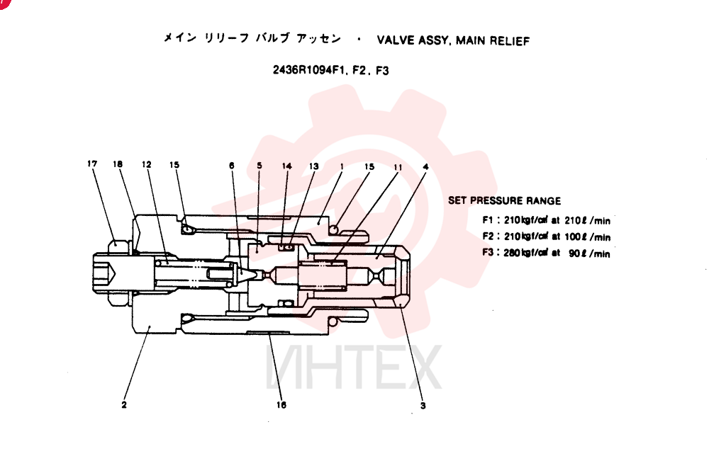 VALVE 2436R1094F1