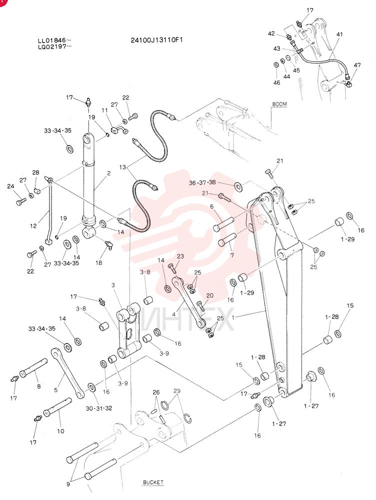 ARM ASSY, 2.5M