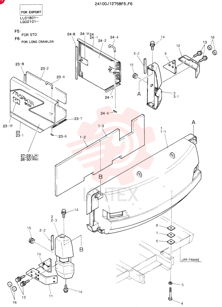 COUNTER-WEIGHT ASSY, (STD)
