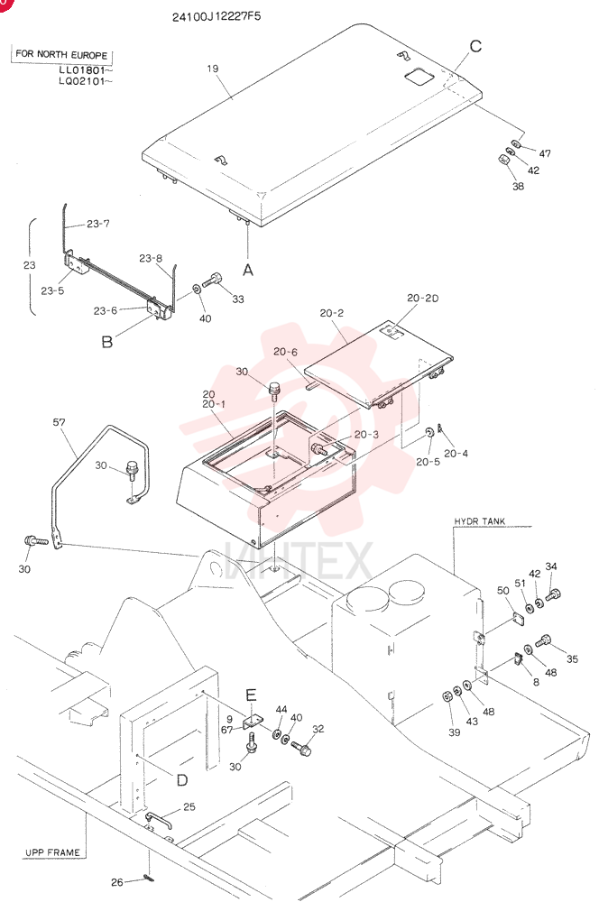 GUARD ASSY 24100J12227F5 (1)