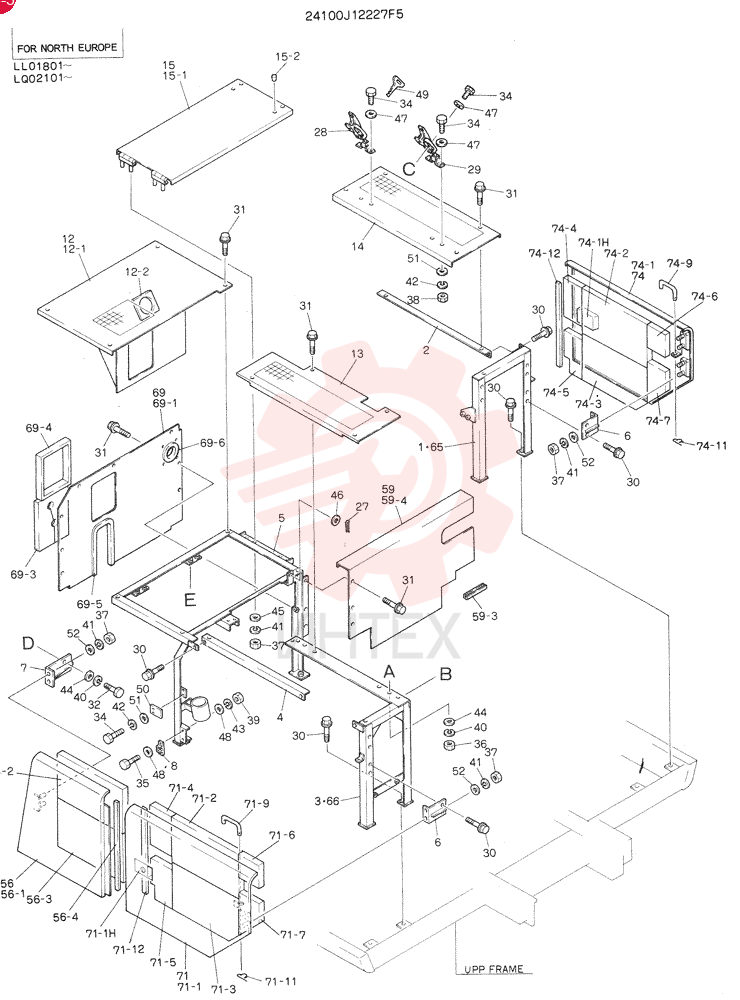 GUARD ASSY 24100J12227F5 (2)