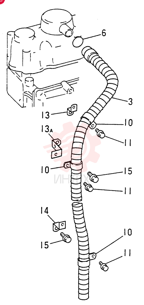 HOSE VAME047775