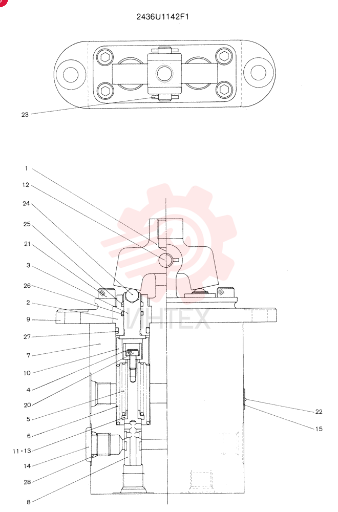 PILOT VALVE 2436U1142F1