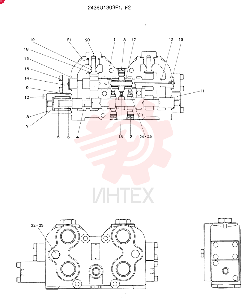 PILOT VALVE 2436U1303F1