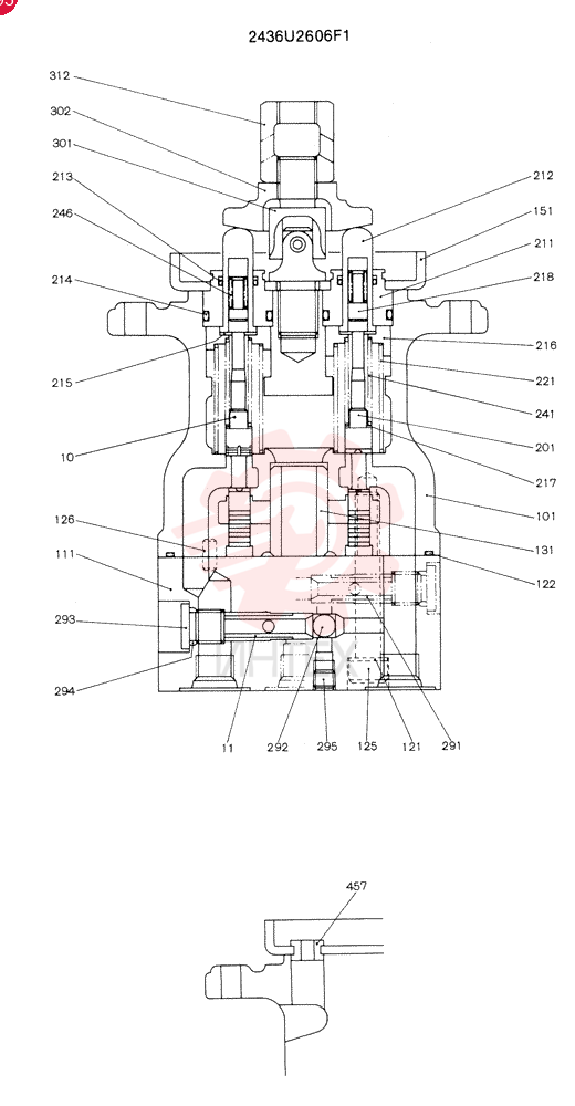 PILOT VALVE 2436U2606F1
