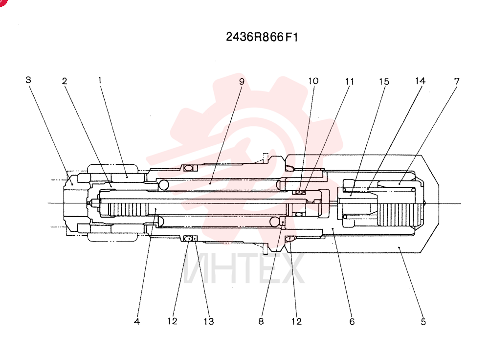 PILOT VALVE 2436R866F1
