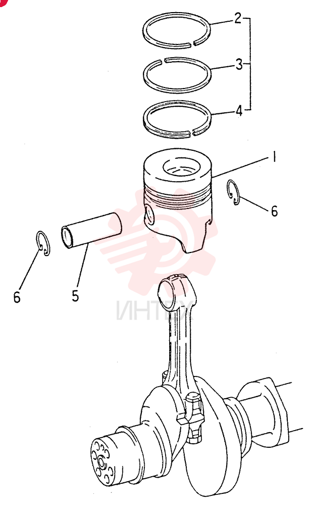 PISTON ASSY VAME072056