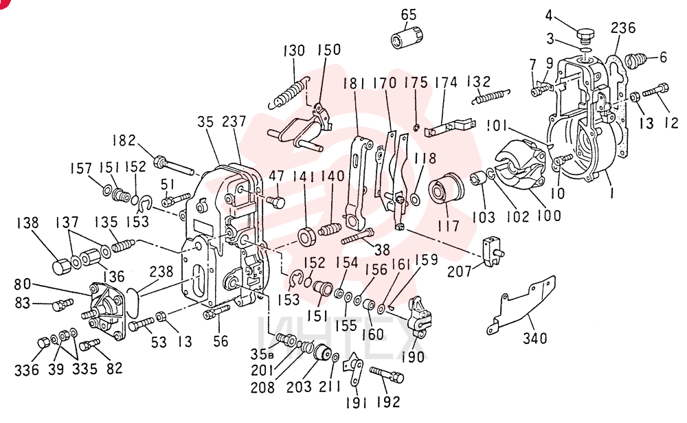Схема (SK220LC) - MARK IV EXCAVATOR ASN LL01801 (1/95-12/97) VAME727002