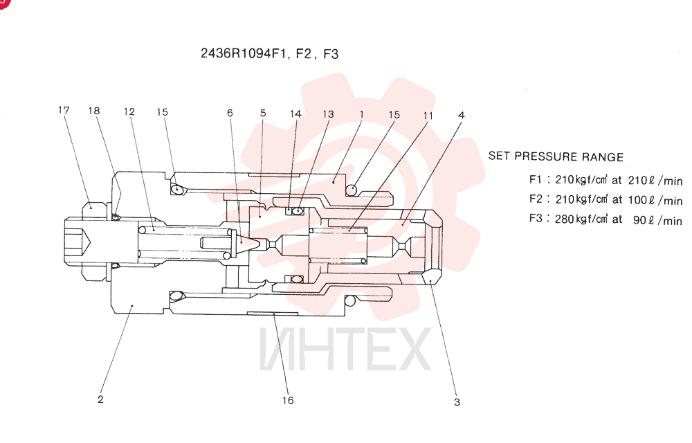 VALVE 2436R1094F1