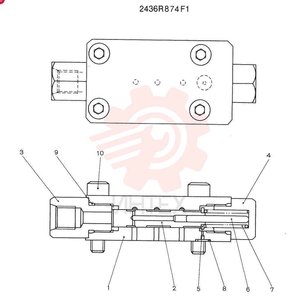 VALVE 2436R874F1