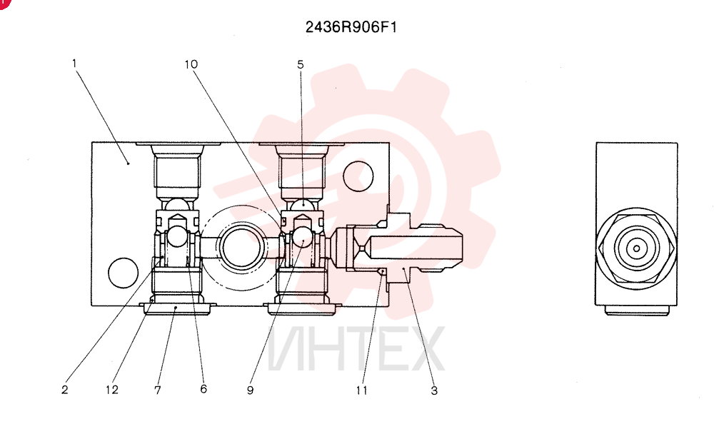 VALVE 2436R906F1