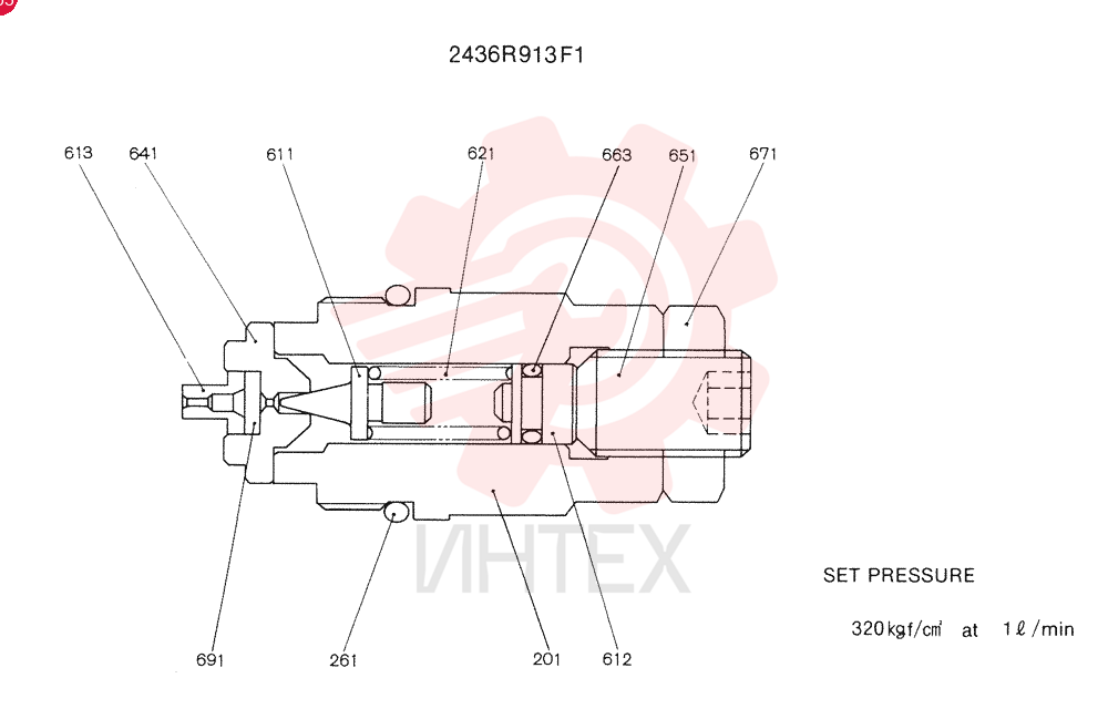 VALVE 2436R913F1