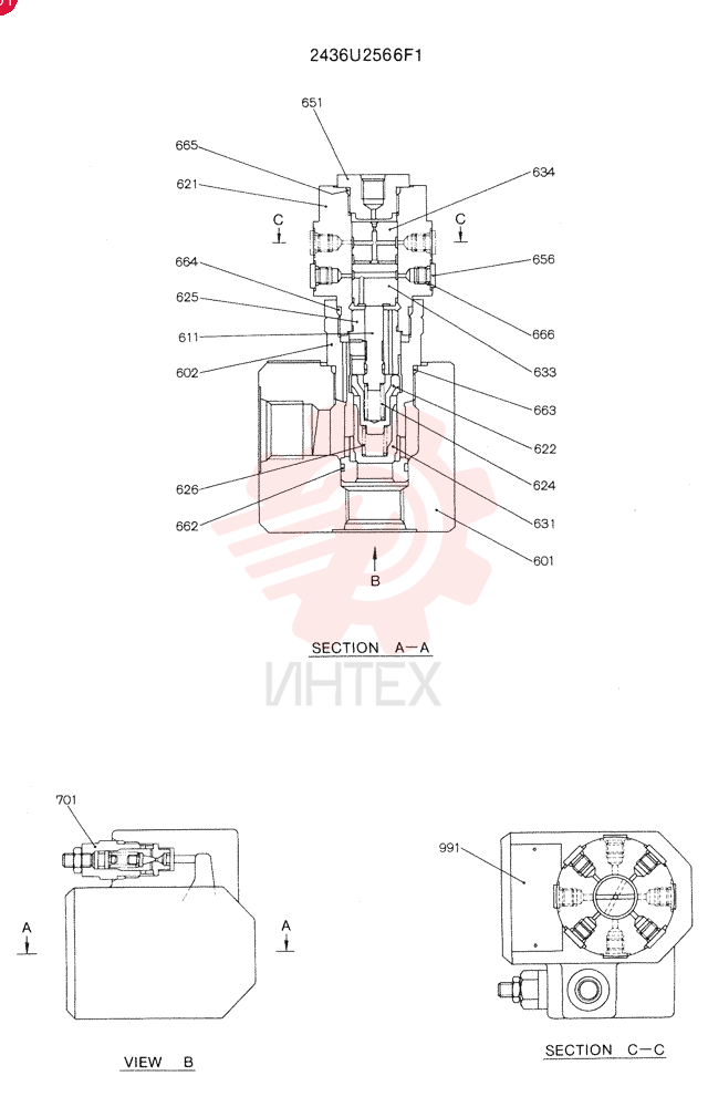 VALVE 2436U2566F1