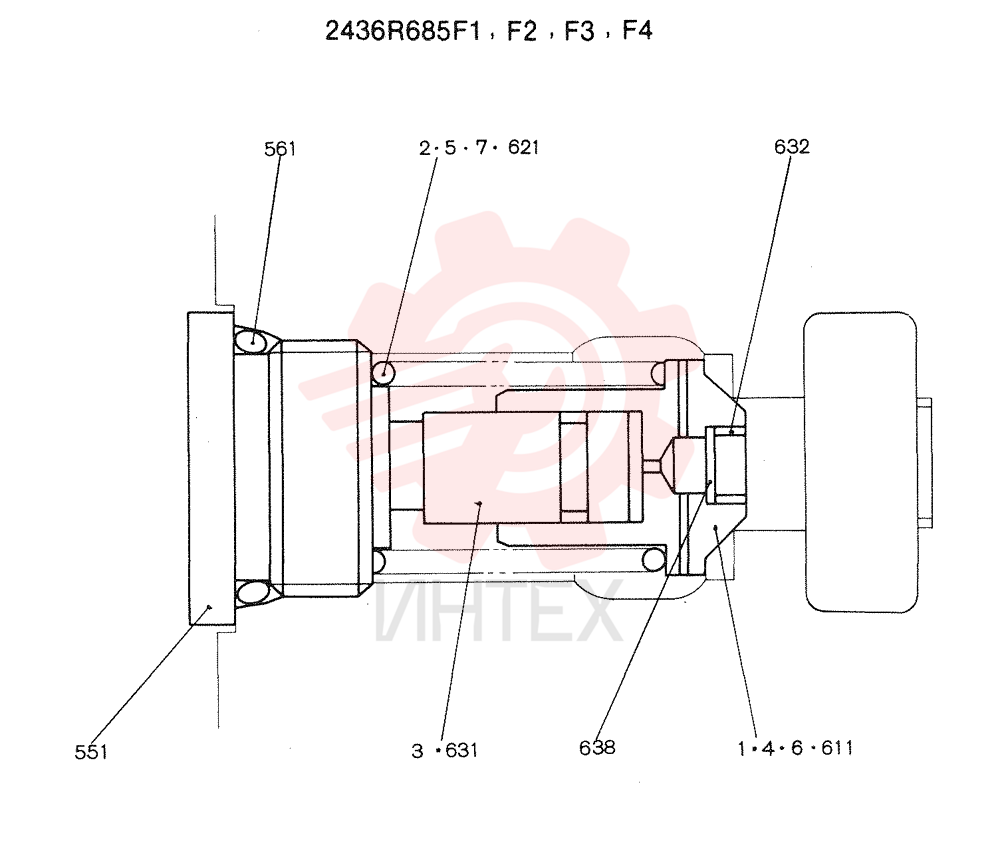 VALVE PRESSURE RELIE 2436R685F1