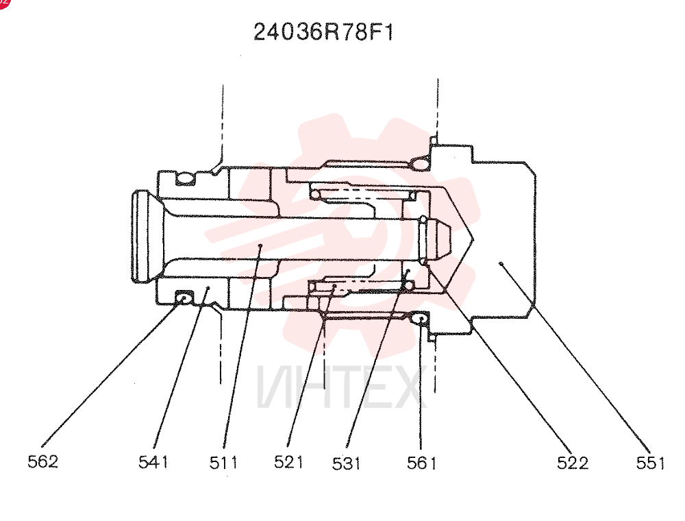 VALVE 24036R78F1
