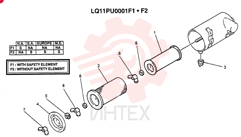 AIR CLEANER LQ11PU0001F1