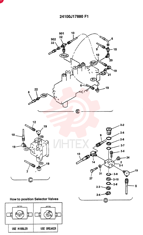 CONTROL ASSY, REMOTE (REWORK) (NIBBLER & BREAKER) 24100J17880F1 (2)