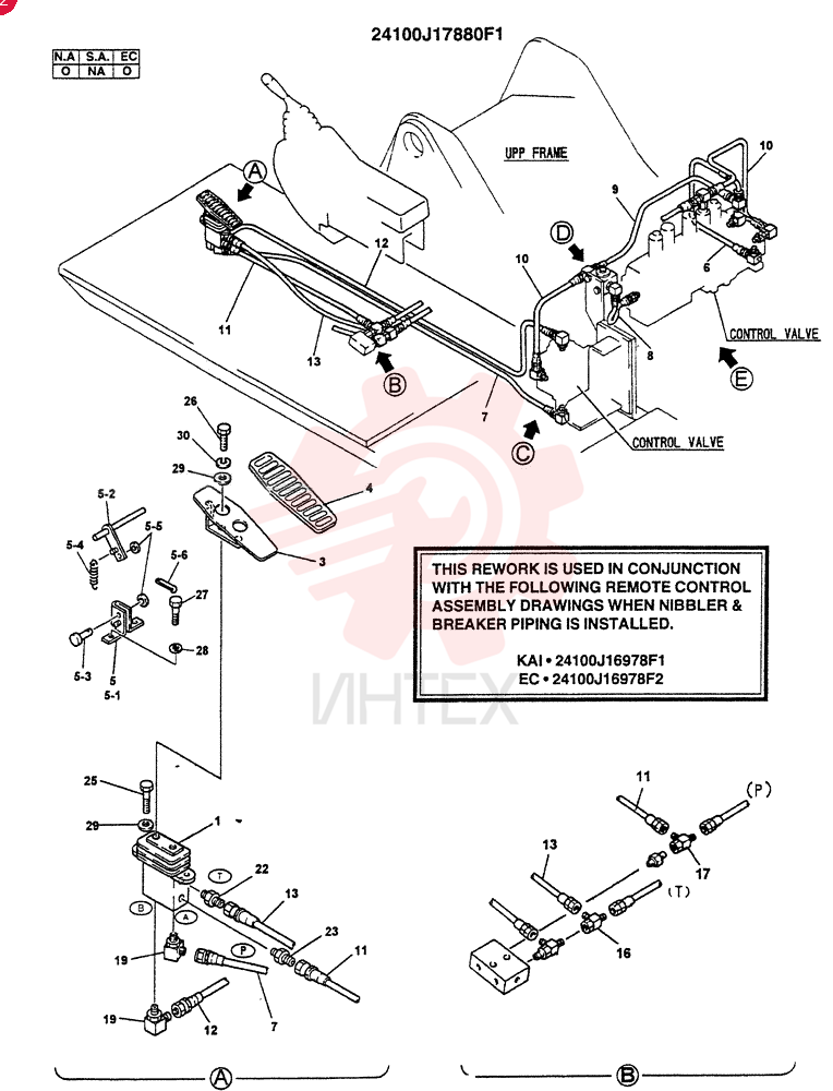 CONTROL ASSY, REMOTE (REWORK) (NIBBLER & BREAKER) 24100J17880F1 (1)
