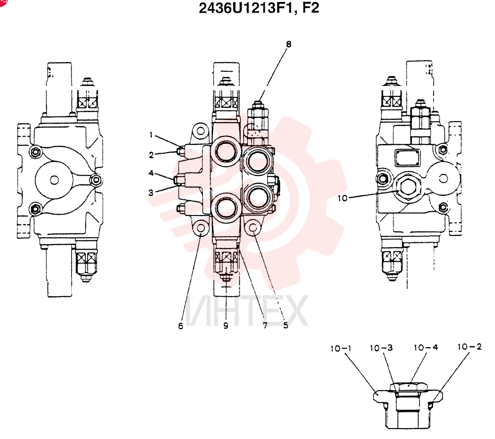 CONTROL VALVE 2436U1213F1
