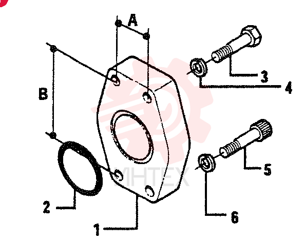 FLANGE ZE13Q08000