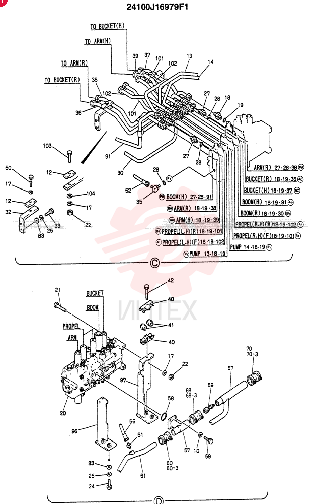 HYD LINES, UPP (STANDARD )-KAI, SA 24100J16979F1 (2)