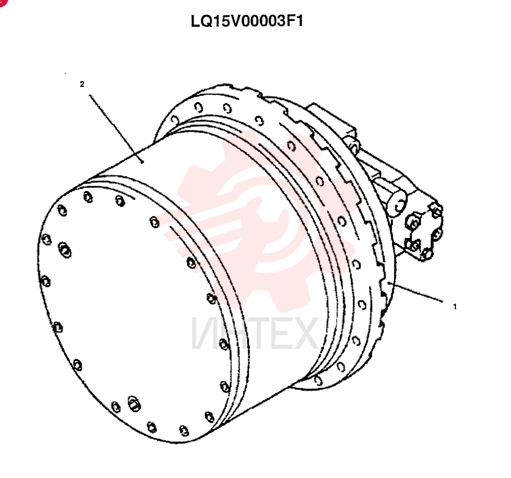 HYDRAULIC MOTOR LQ15V00003F1 (1)