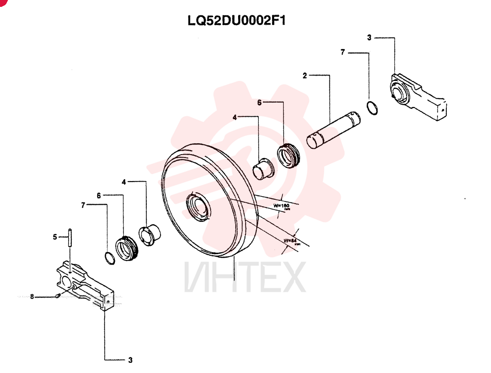 IDLER LQ52DU0002F1