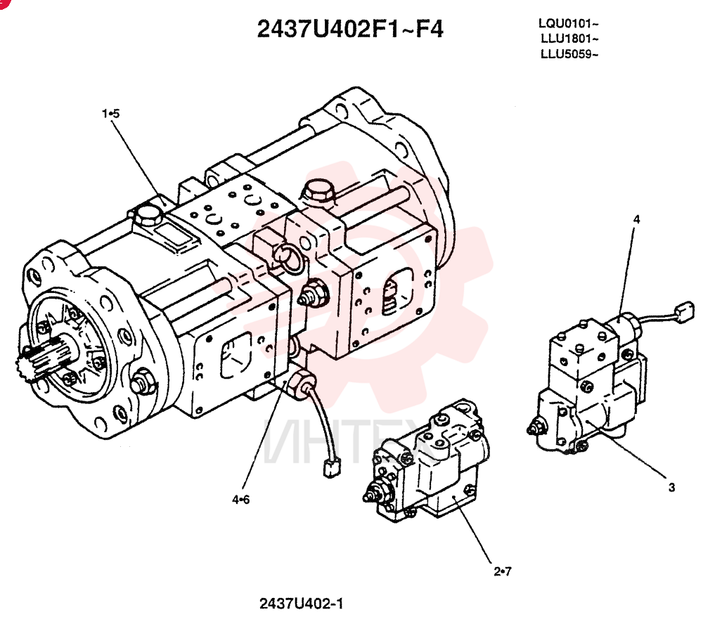 PUMP 2437U402F1