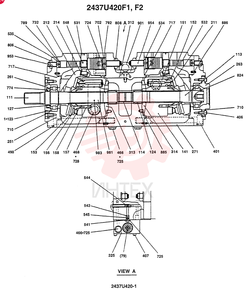 PUMP 2437U420F1