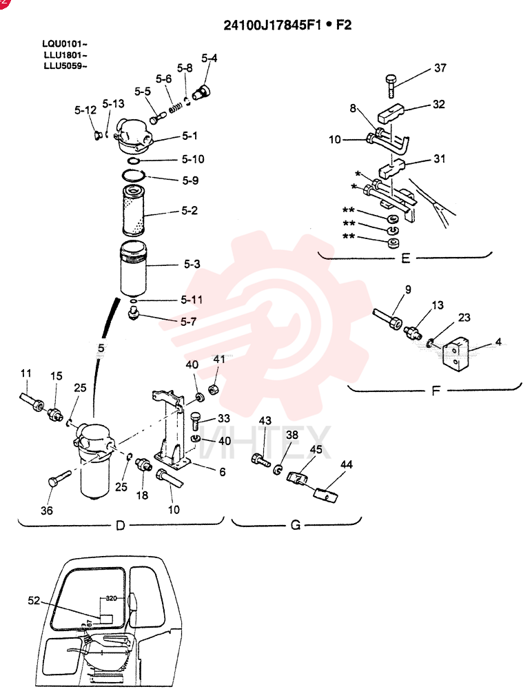 UPP, HYD, LINES, ( REWORK)( EXTRA & BREAKER )-KAI 24100J17845F1 (1)