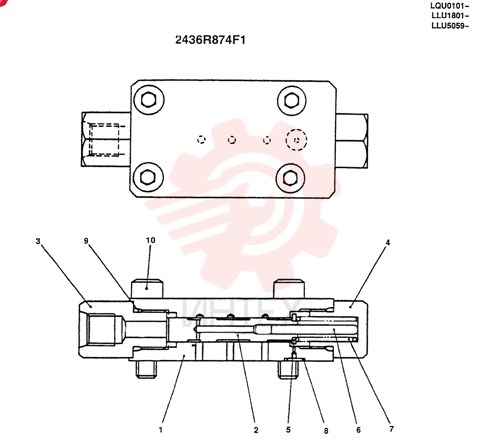 VALVE 2436R874F1