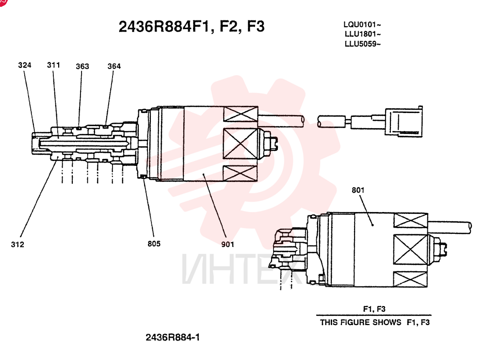 VALVE 2436R884F1