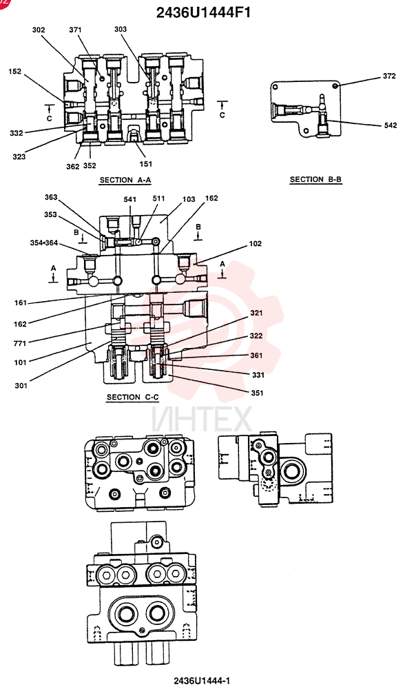 VALVE 2436U1444F1