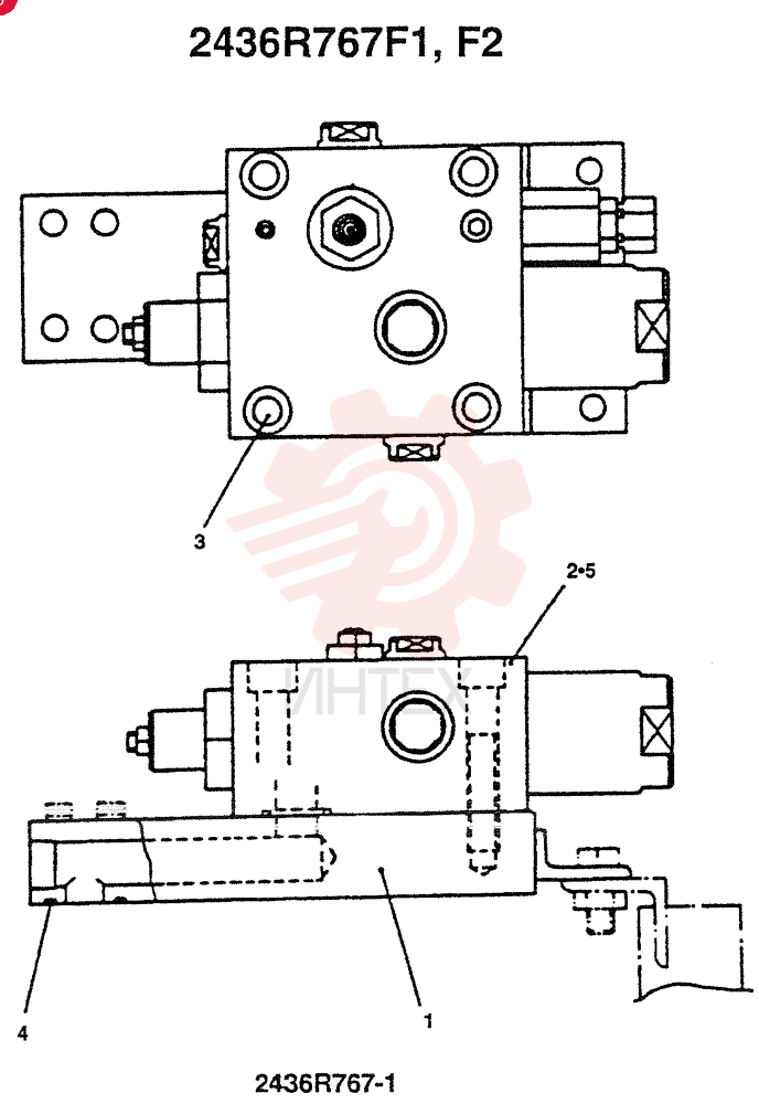 VALVE ASSY, HOLDING 2436R767F1