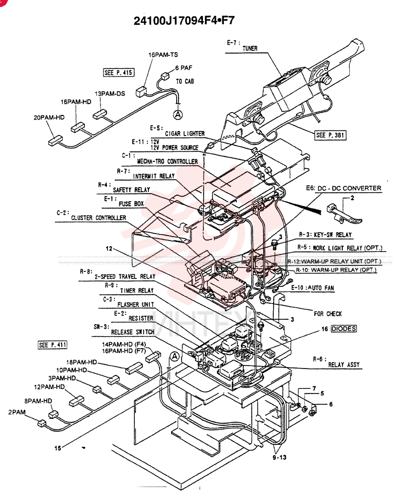 WIRE HARNESS 24100J17094F4