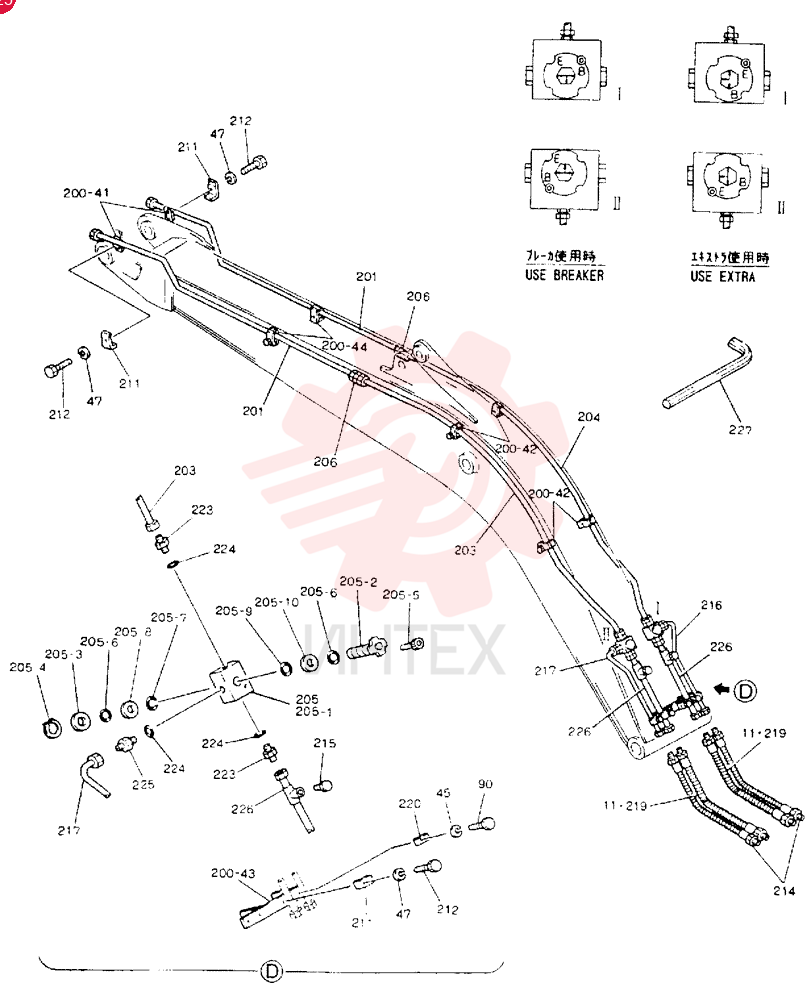 BOOM ASSY, 6.02M 24100J15277F3 (1)