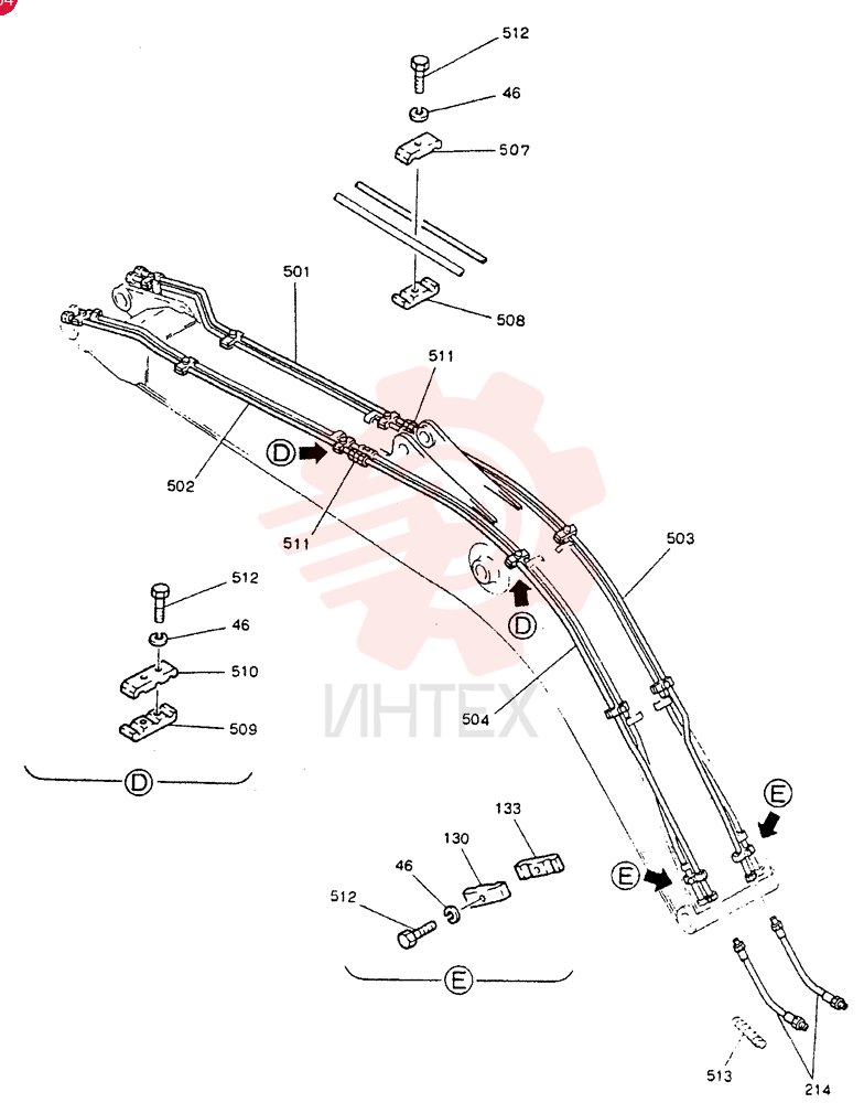 BOOM ASSY, 6.02M 24100J15272F5 (1)