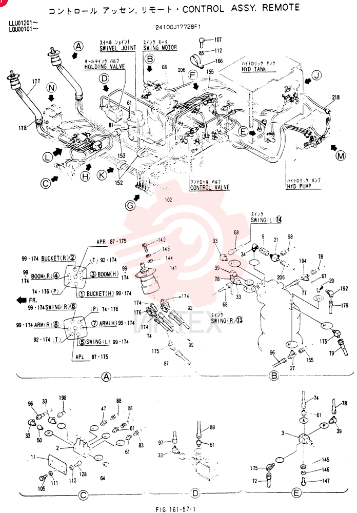 CONTROL ASSY, REMOTE 24100J17728F1 (2)