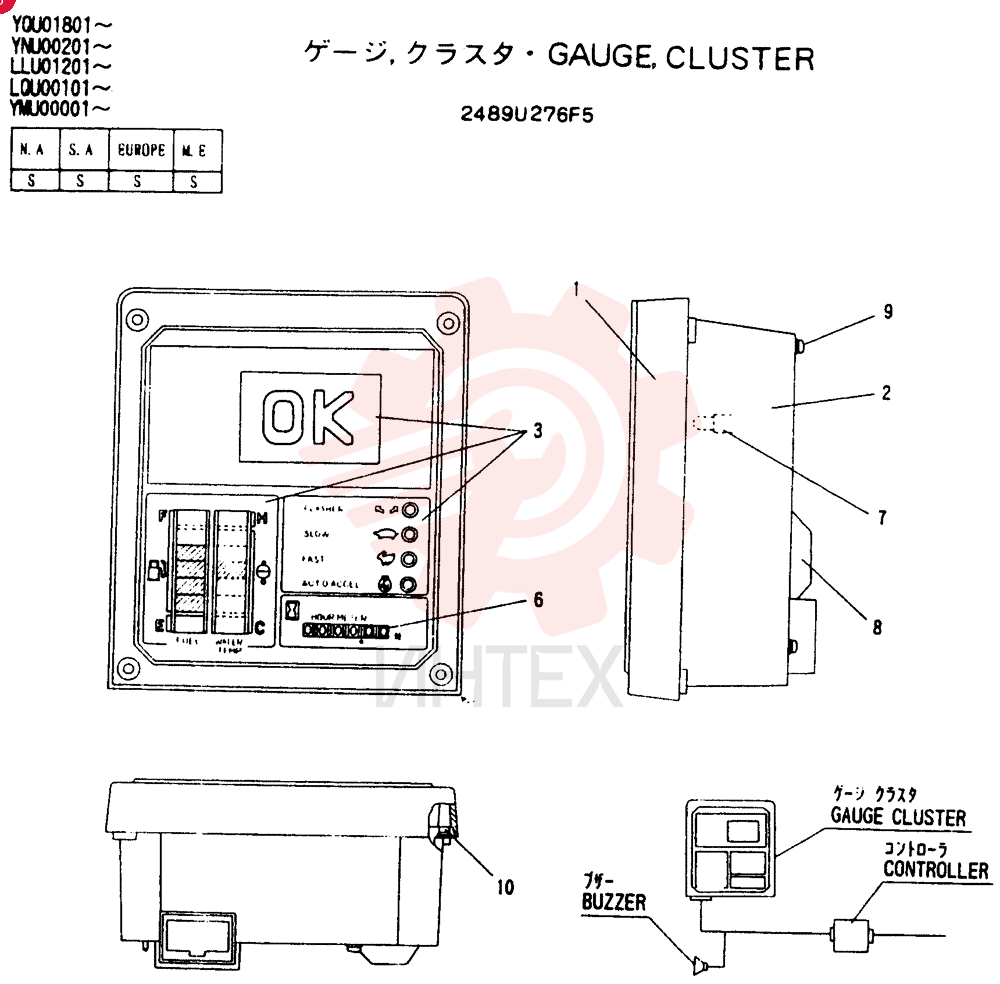 GAUGE 2489U276F5