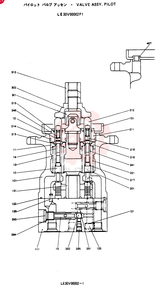 PILOT VALVE LE30V00002F1