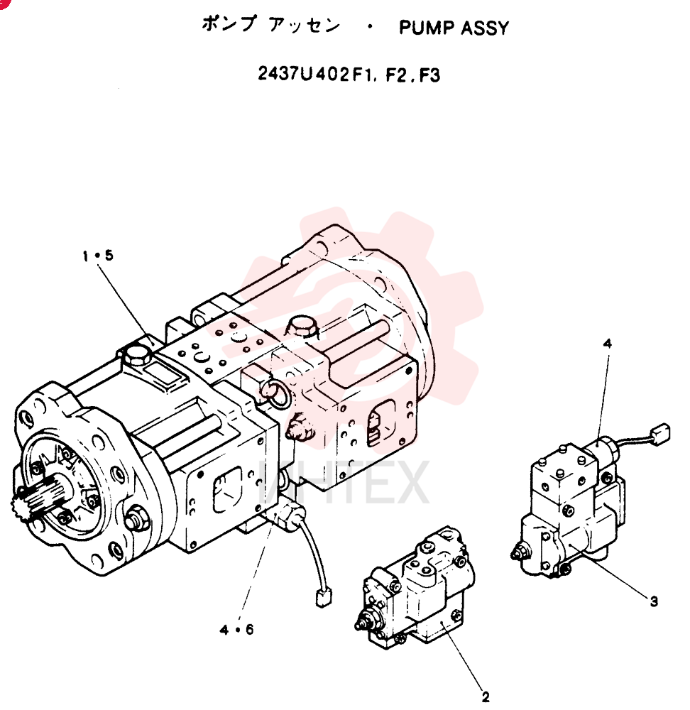 PUMP 2437U402F1
