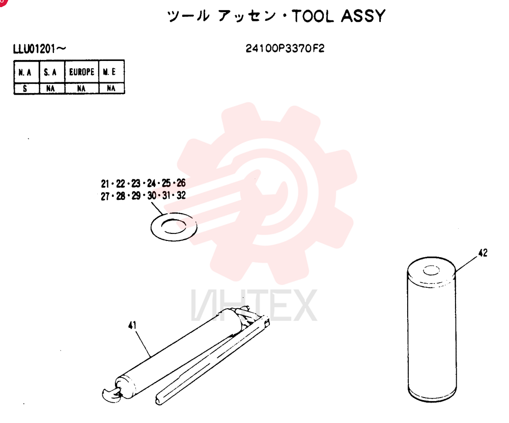 TOOL ASSY 24100P3370F2