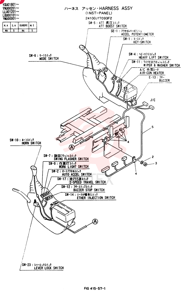 WIRE HARNESS 24100J17093F2