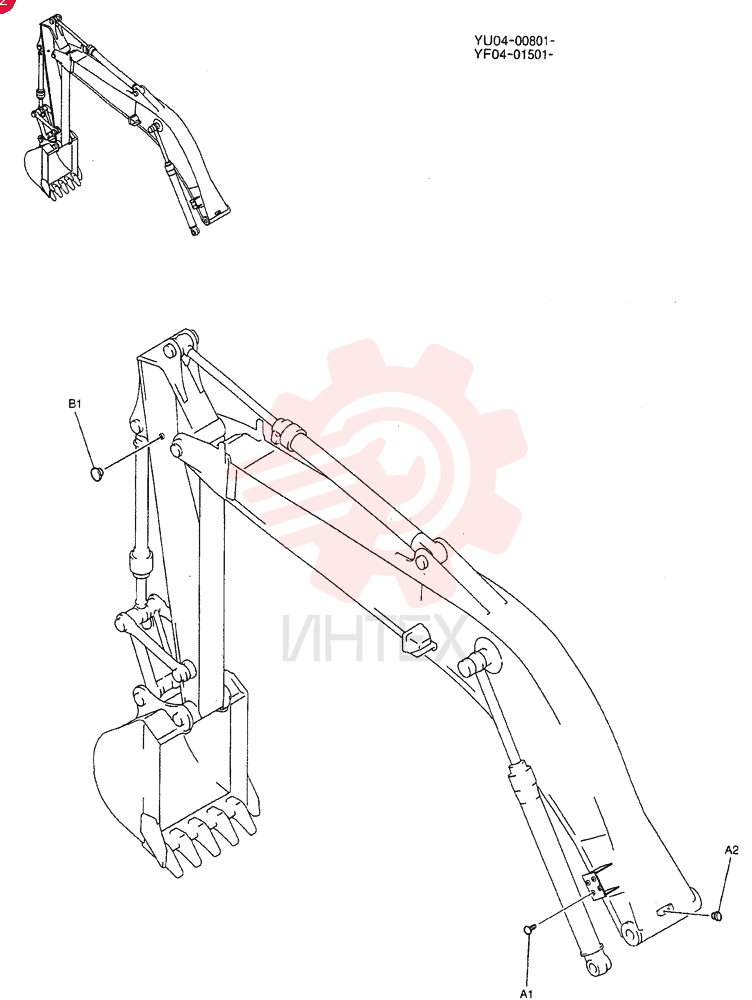 CAP ASSY (BOOM) YB02B01035F2