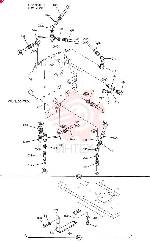 CONTROL LINES, REMOTE YF68H00002F1 (1)