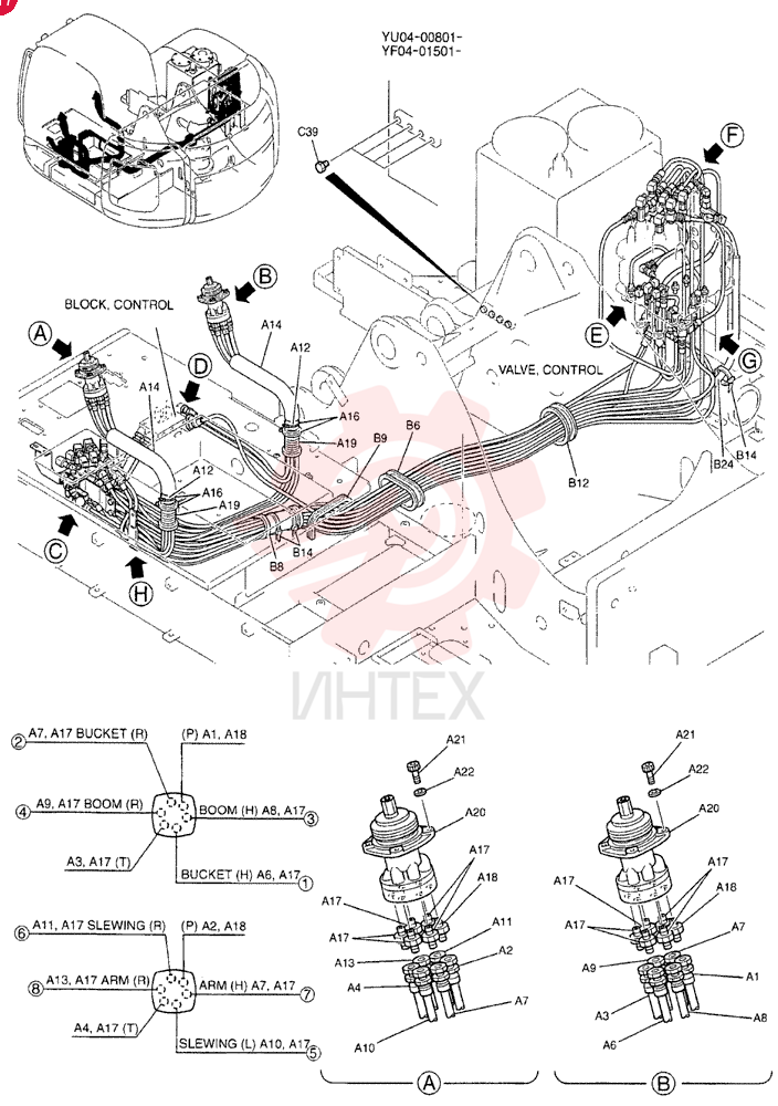 CONTROL LINES, REMOTE YF68H00002F1 (3)