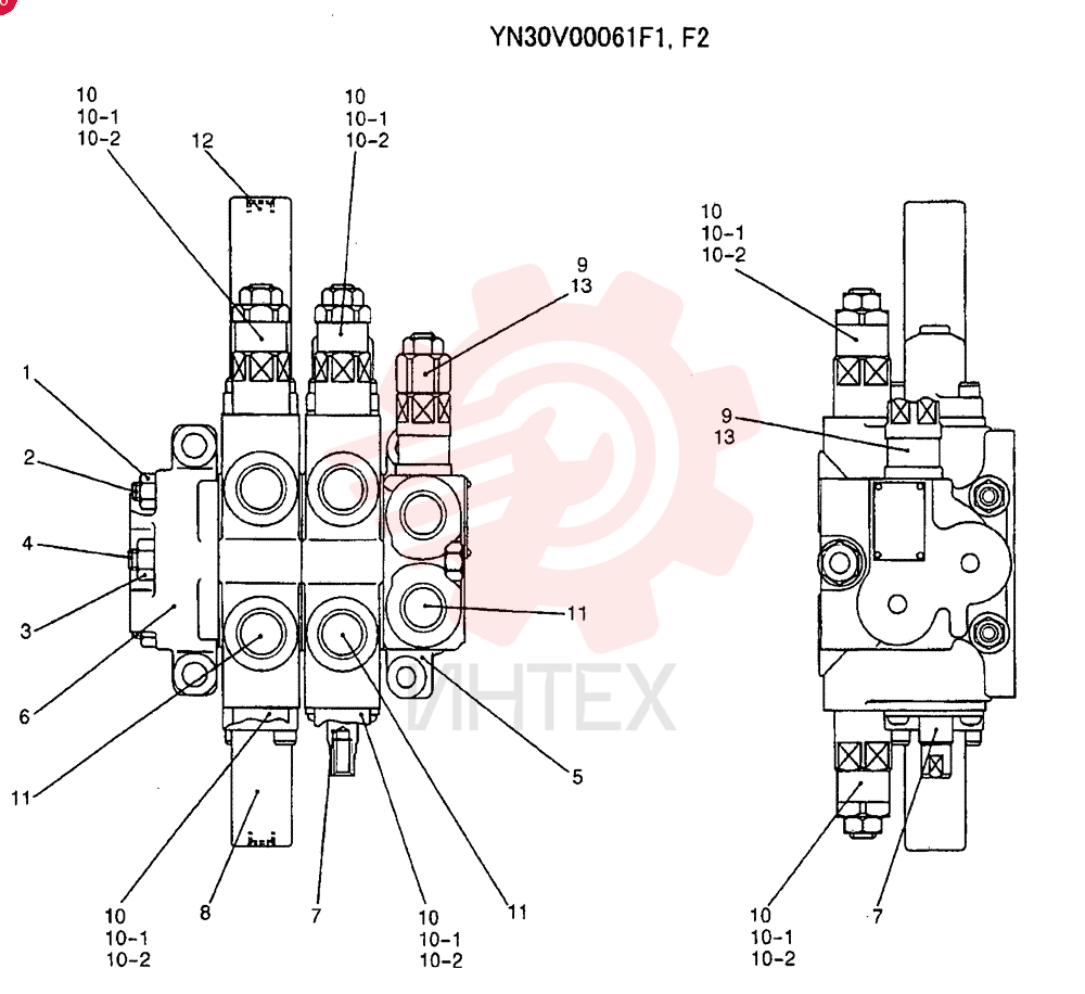 CONTROL VALVE YN30V00061F1